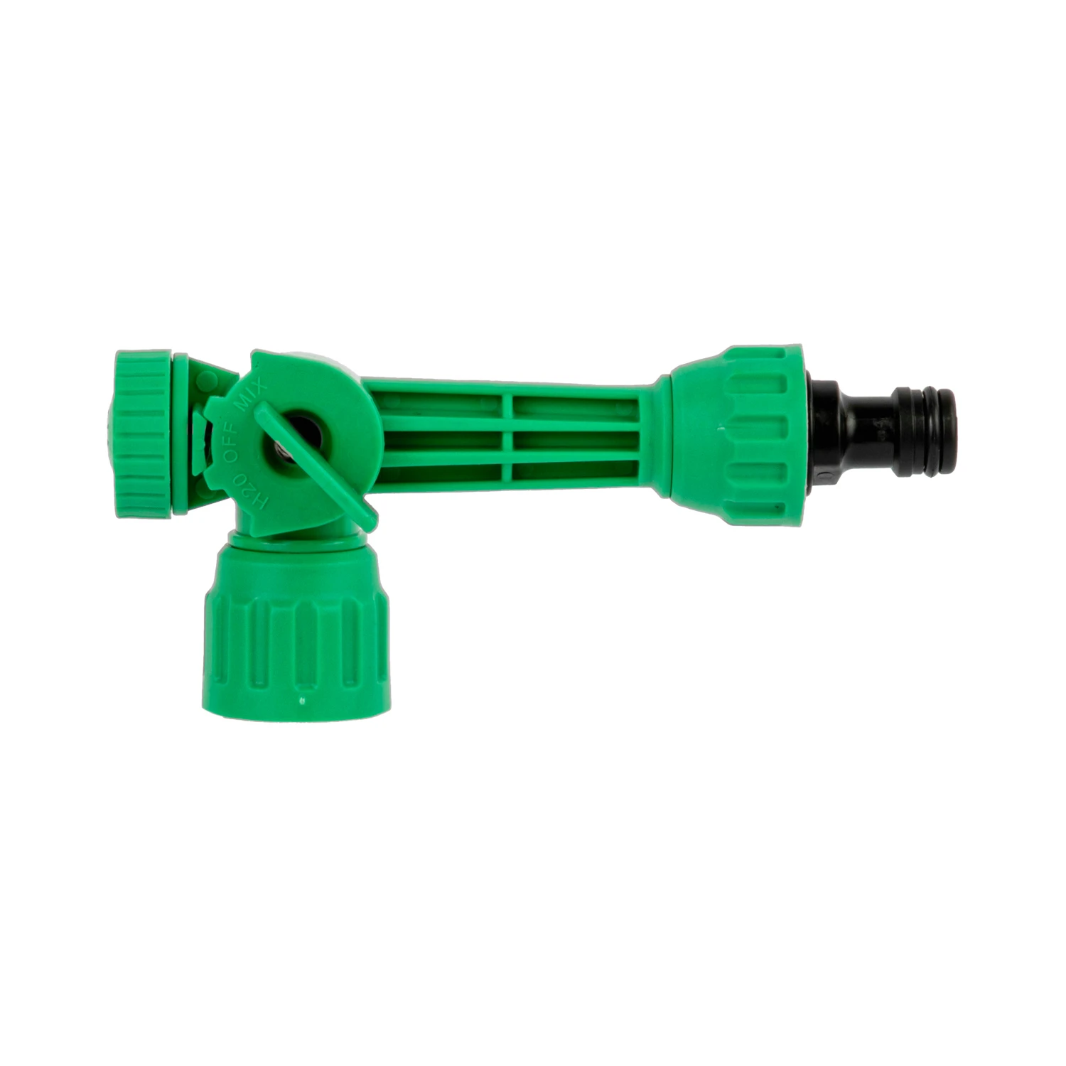 Pulverizador de extremidade de mangueira de jardim com spray de chuveiro para fertilizante l&iacute;quido que molha o controle de pragas