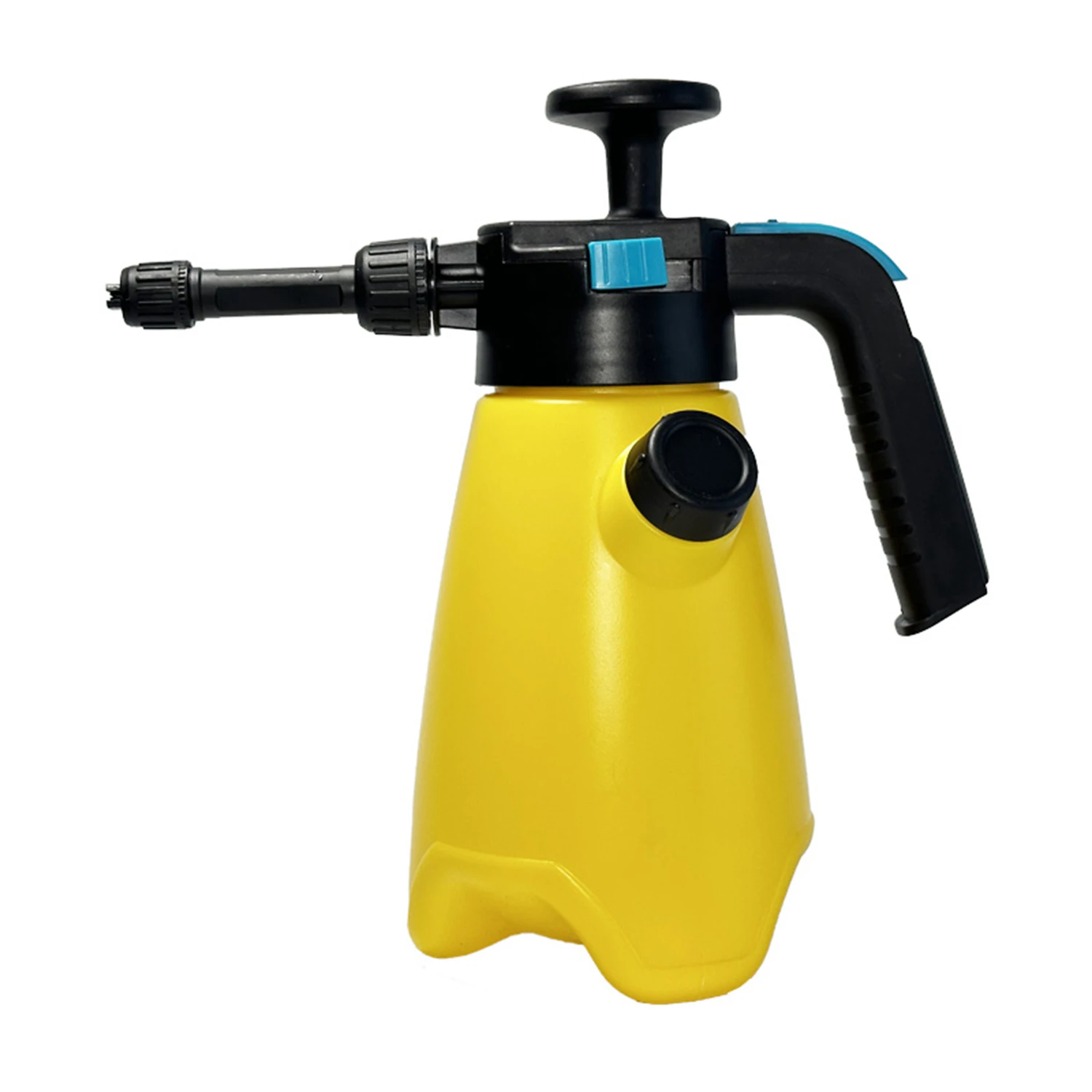 Pulverizador de espuma port&aacute;til, bomba de espuma de 1,5l para lavagem de carro, pulverizador de press&atilde;o com 2 bicos para limpeza dom&eacute;stica, rega