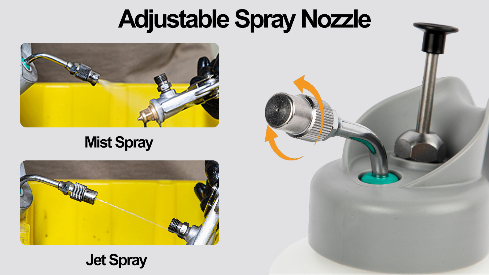 Aplicador de limpeza manual do pulverizador de lavagem de pistola 900ml para diluente e desengordurante de pistola de pulverização