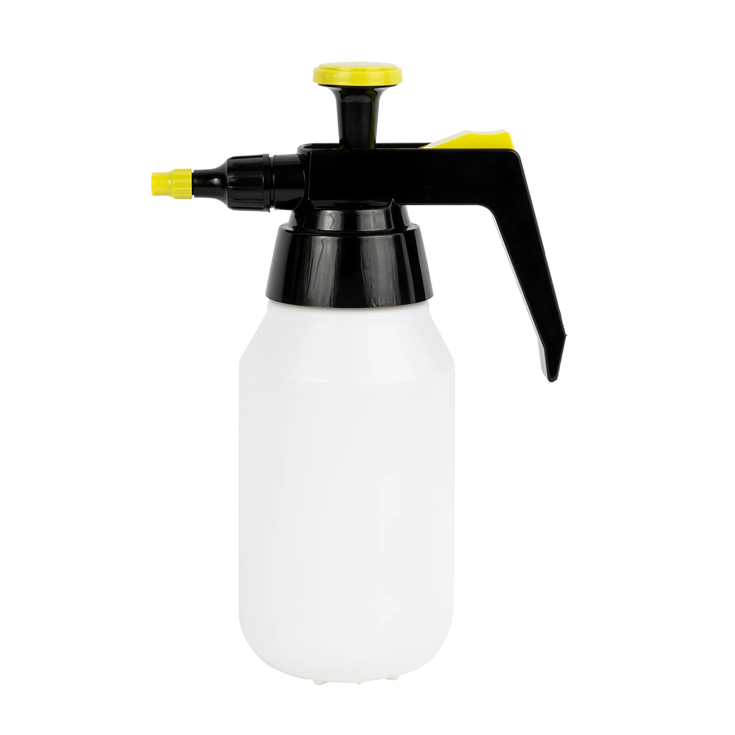 Pulverizador de press&atilde;o solvente industrial 1L com bico ajust&aacute;vel para manuten&ccedil;&atilde;o industrial de cuidados com o carro (amarelo)
