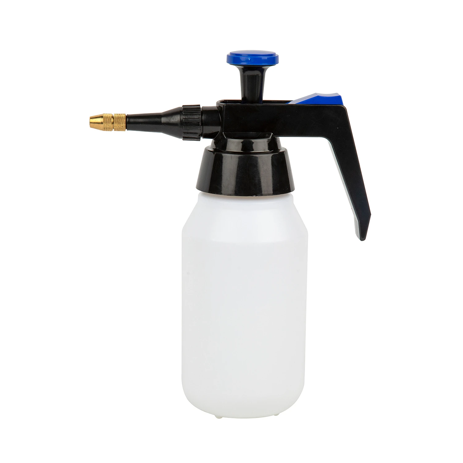 Pulverizador de press&atilde;o solvente de 1,5L com bico de lat&atilde;o para limpeza automotiva e industrial