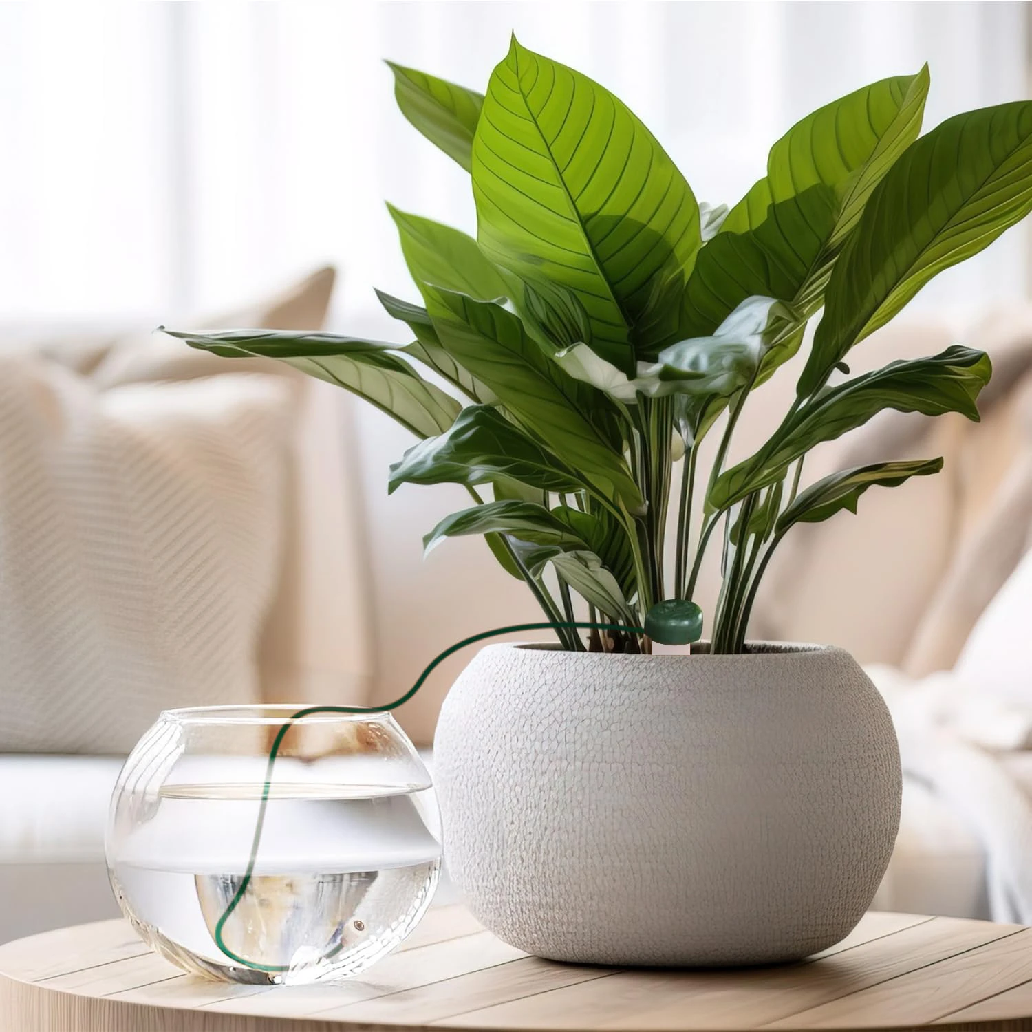 Regador autom&aacute;tico de plantas para sistema de rega de jardim de plantas internas e externas (pequeno)