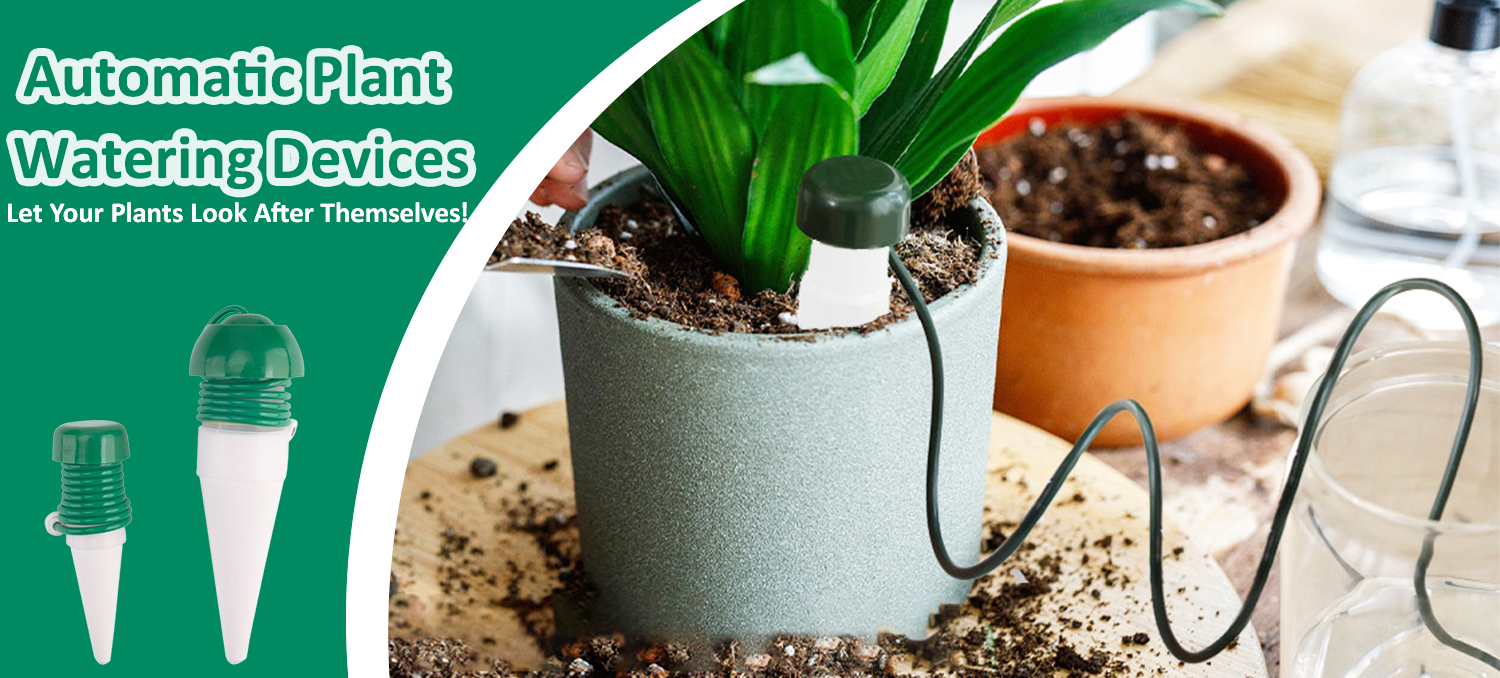 Regador automático de plantas para sistema de rega de jardim de plantas internas e externas (pequeno)
