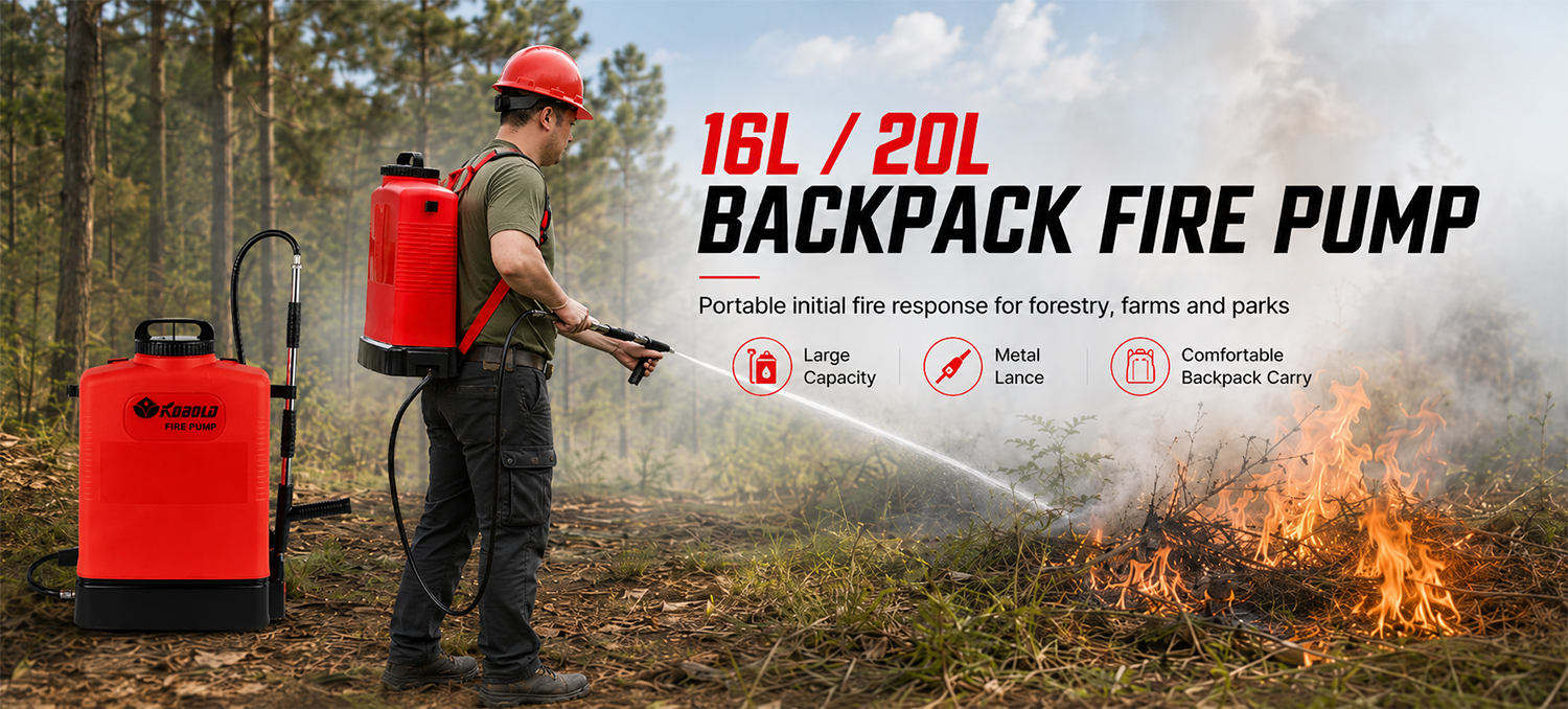 Pulverizador de combate a incêndio 16L, equipamento de extinção de bomba de incêndio florestal para resgate de emergência e resgate de incêndio florestal